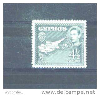 CYPRUS - 1938  George VI  41/2p  MM - Cyprus (...-1960)