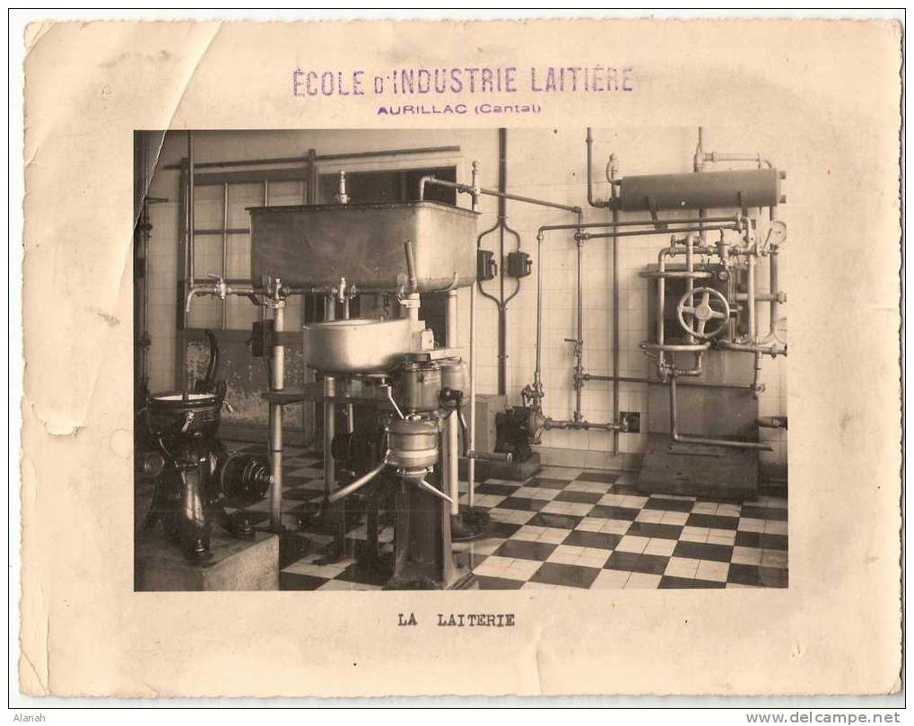 PHOTO AURILLAC (15) ECOLE D´INDUSTRIE LAITIERE La Laiterie Cantal - Aurillac