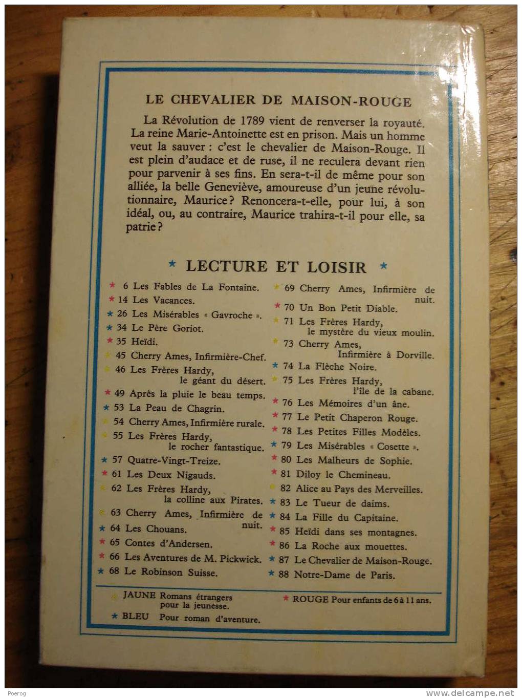 LE CHEVALIER DE MAISON ROUGE - ALEXANDRE DUMAS - Illustré Par J. Gilly  - 1966 - Lecture Et Loisir N°87 - CHARPENTIER - Collection Lectures Und Loisirs