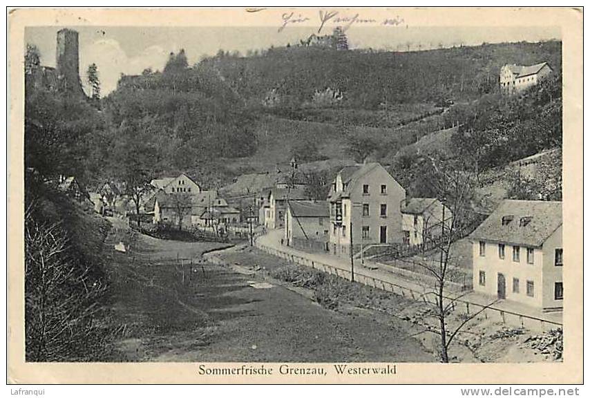 Allemagne - Ref 92- Sommerfrische Grenzau , Westerwald  - Carte Bon Etat - - Hoehr-Grenzhausen