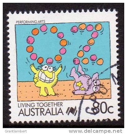 Australia 1988 Living Together 80c Performing Arts CTO SG 1133 - Oblitérés