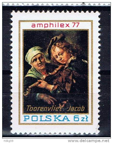 PL Polen 1977 Mi 2508 Mnh Amphilex 77 - Nuevos