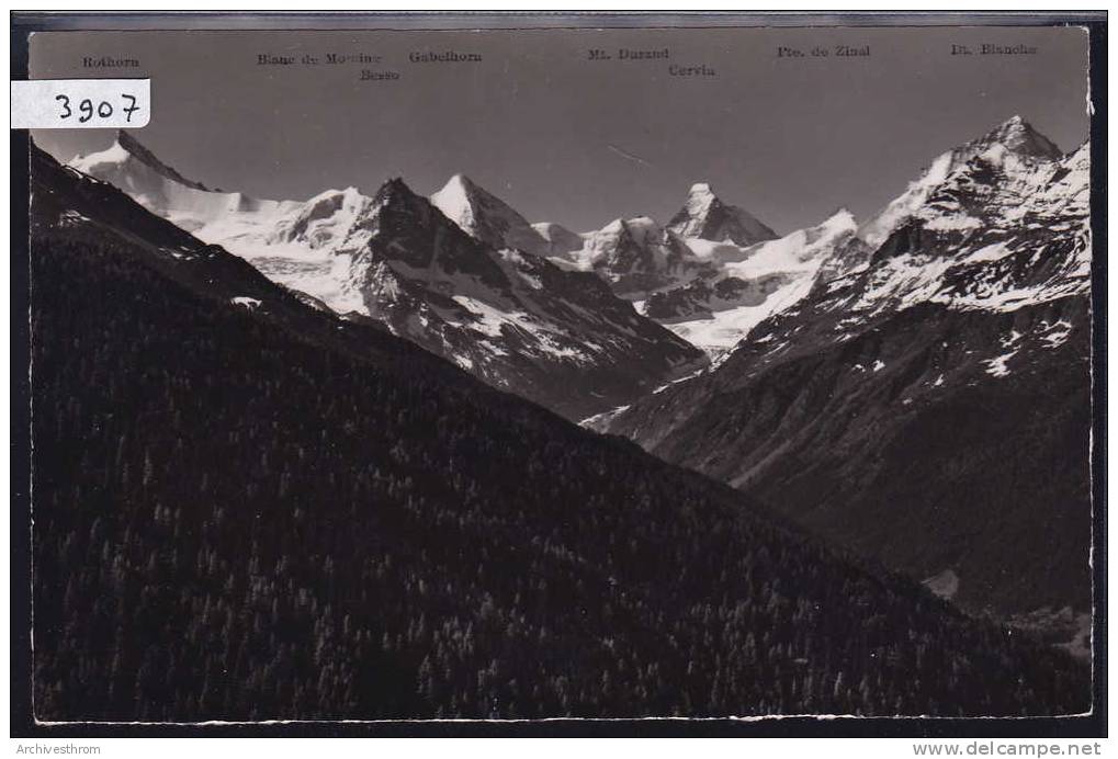 Forêt Entre Chandolin Et St-Luc (Anniviers) Vers 1954 (3907) - Chandolin