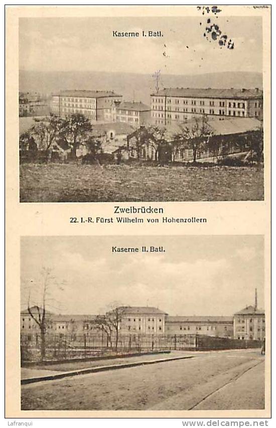 Allemagne - Ref 29- Zweibrucken - Kaserne    - Carte Bon Etat - - Zweibruecken