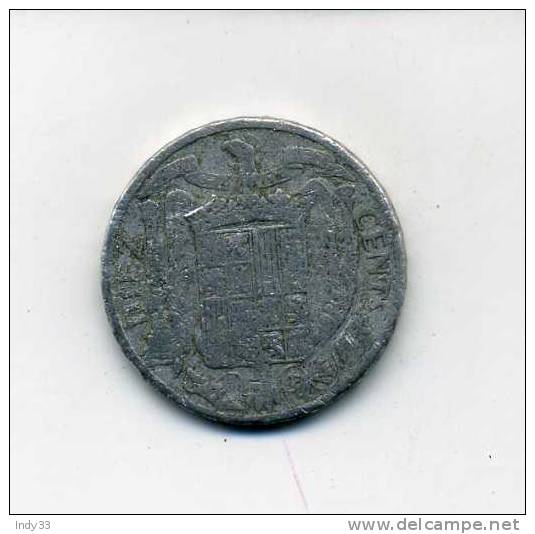 - ESPAGNE . 10 C. 1953 - 10 Centimos