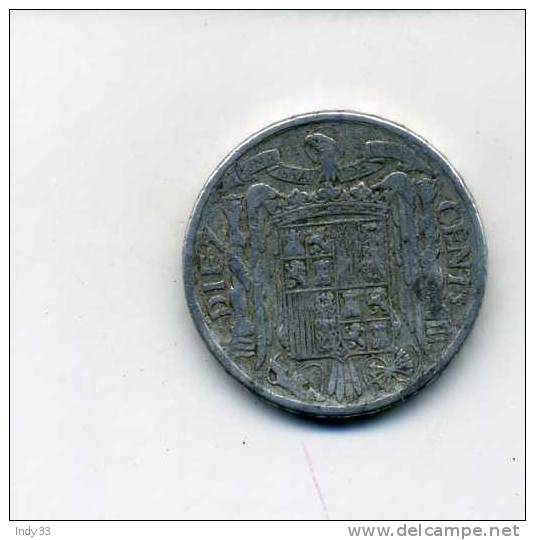 - ESPAGNE . 10 C. 1941 - 10 Centimos