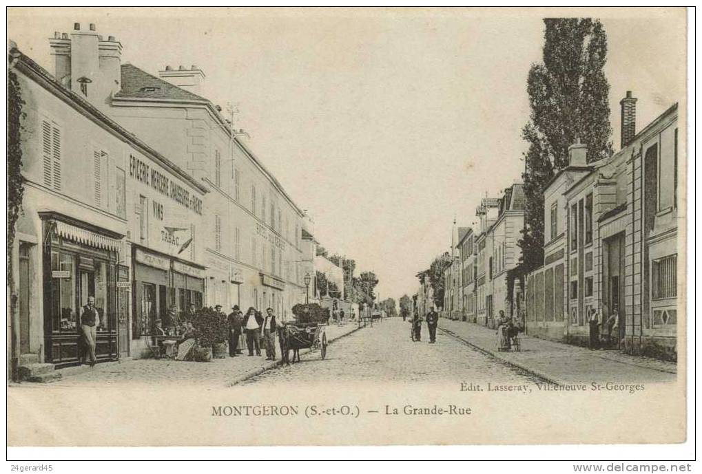 CPA MONTGERON (Essonne) - La Grande Rue - Montgeron