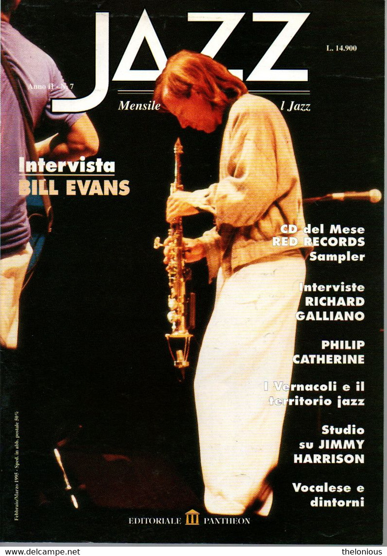 # Rara Rivista " Jazz " Anno 2 - N. 7 - Febbraio/marzo 1995 - Music