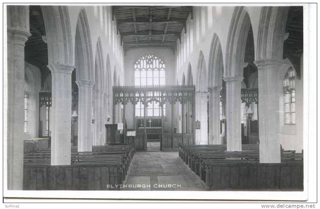 SUFFOLK - BLYTHBURGH (CHURCH) INTERIOR RP  Suf163 - Andere & Zonder Classificatie