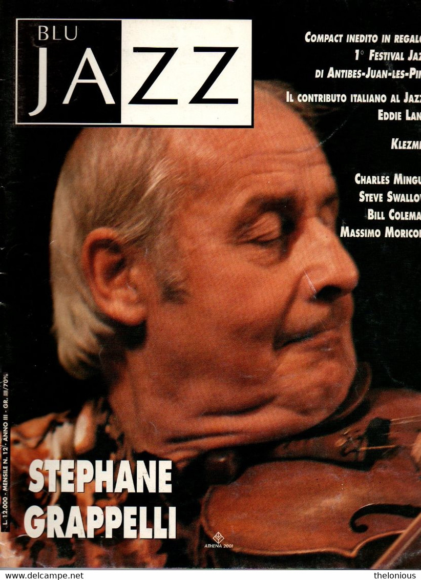 # Rivista " Blu Jazz " N. 12 - Anno 3 - 1991 - Música