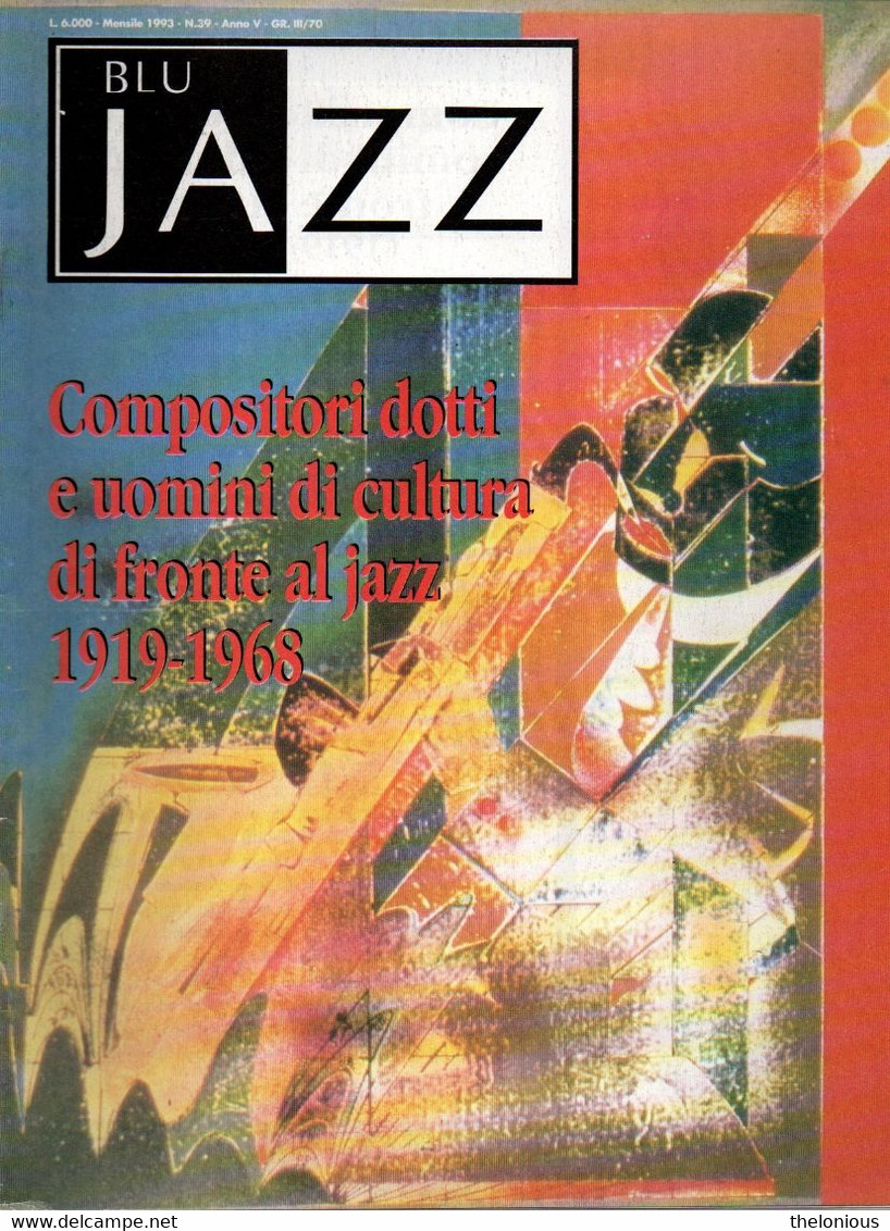 # Rivista " Blu Jazz " N. 39 - Anno 5 - 1993 - Musik