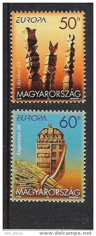 1998 Ungarn  Mi. 4514-5** MNH  Europa - 1998