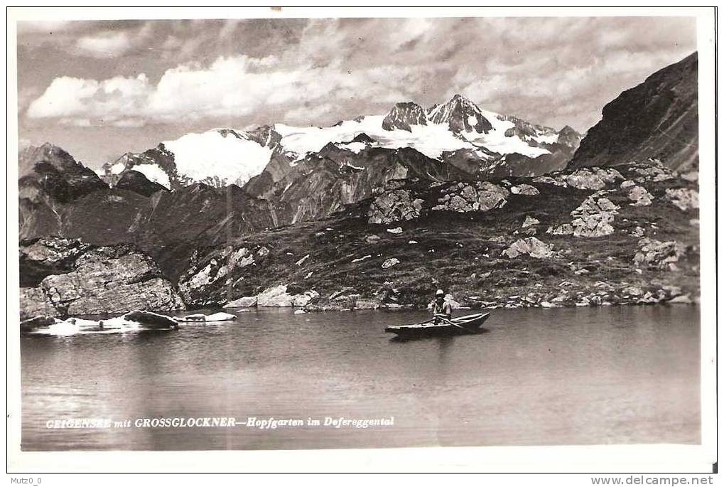 AK 139  Hopfgarten Im Defereggental - Geigensee Mit Grossglockner Um 1940-50 - Sonstige & Ohne Zuordnung