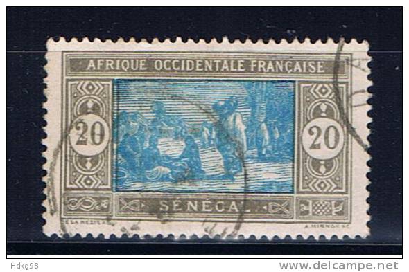 SN+ Senegal 1926 Mi 102 Marktszene - Usati