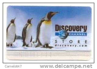 Discovery Channel Store   U.S.A.  Carte Cadeau Pour Collection # 2 - Treuekarten