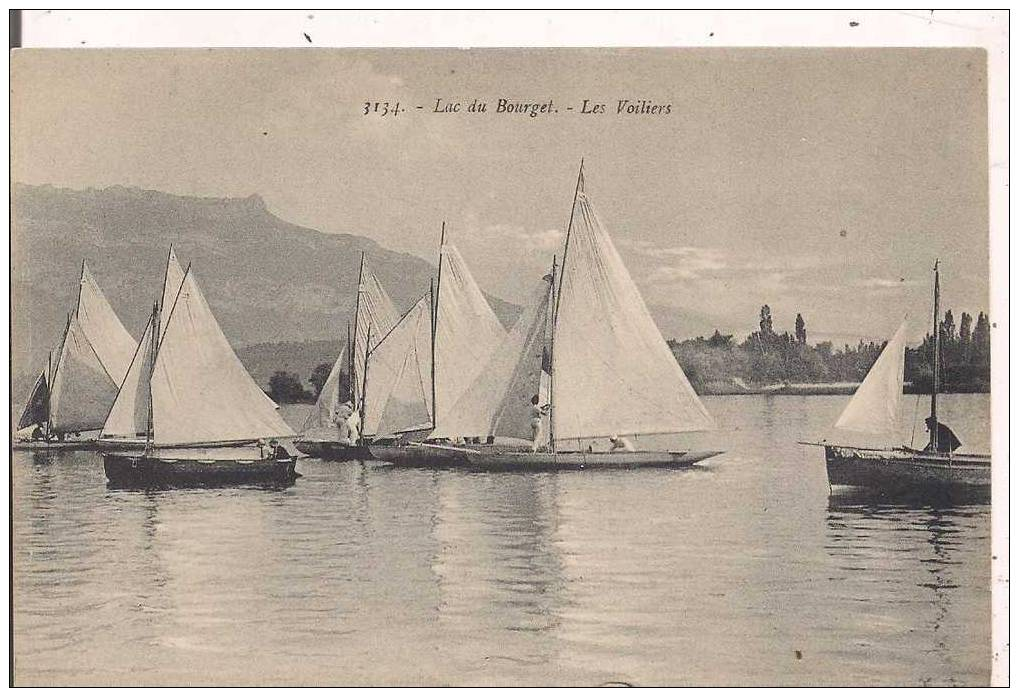 73 -  Lac Du BOURGET - Les Voiliers -  Achat Immédiat - Le Bourget Du Lac