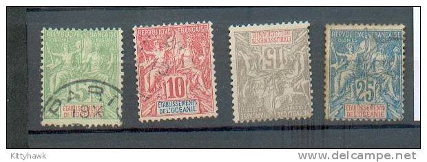 OCEA 236 - YT 14 à 17obli - Le YT 16 Est NSG(*) - Used Stamps