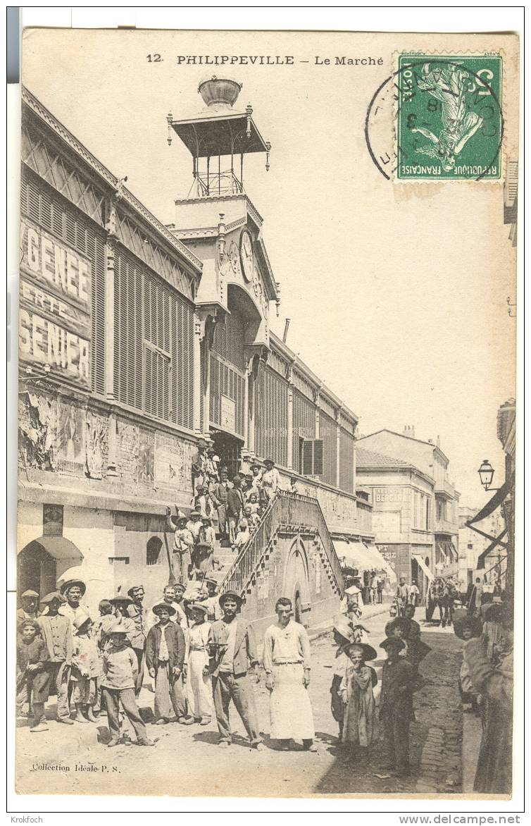 Algérie - Philippeville - Le Marché - Skikda (Philippeville)