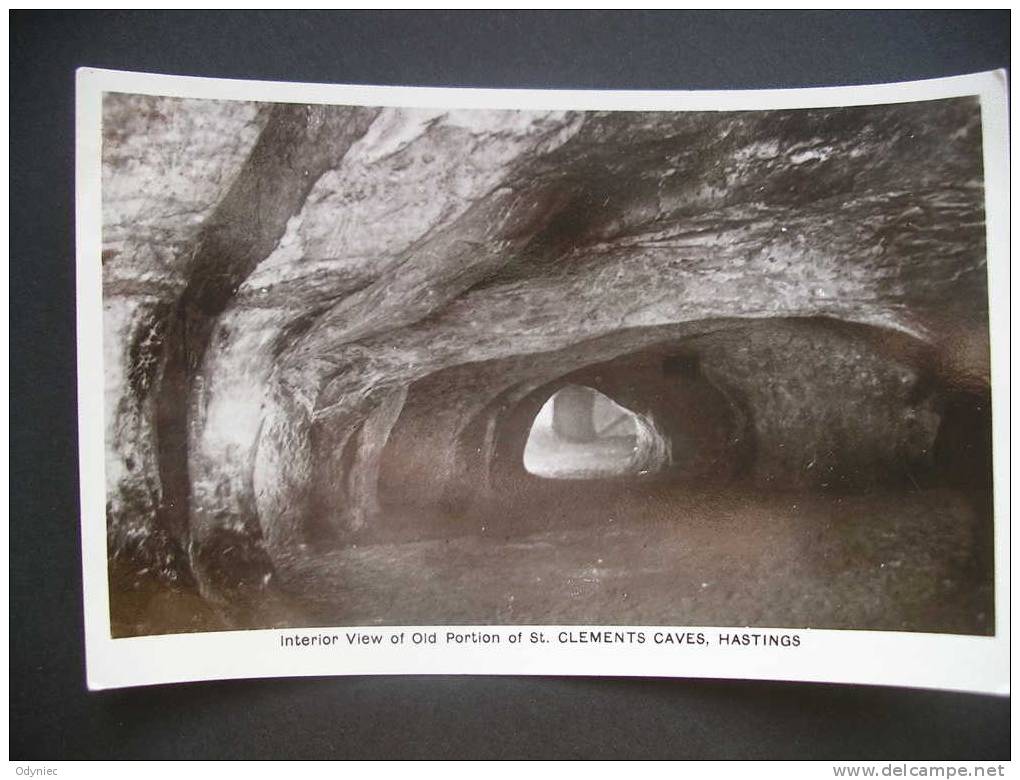 Interior View Of Old Portion Of St. Clements Caves - Hastings