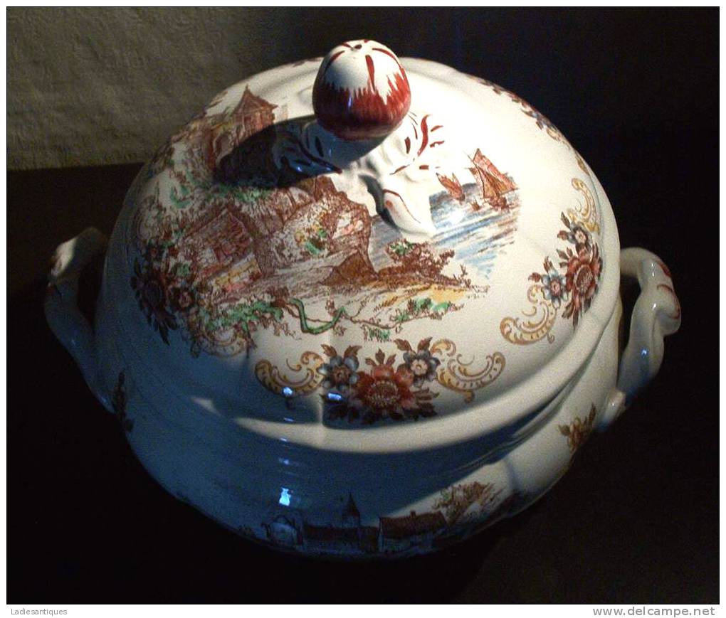 Sarreguemines Balmoral - Terrine - Tureen  - DI 1342 - Sarreguemines (FRA)