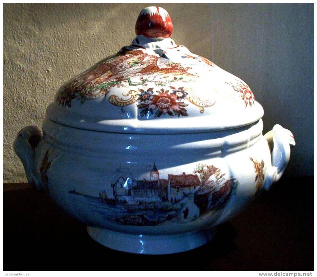 Sarreguemines Balmoral - Terrine - Tureen  - DI 1342 - Sarreguemines (FRA)