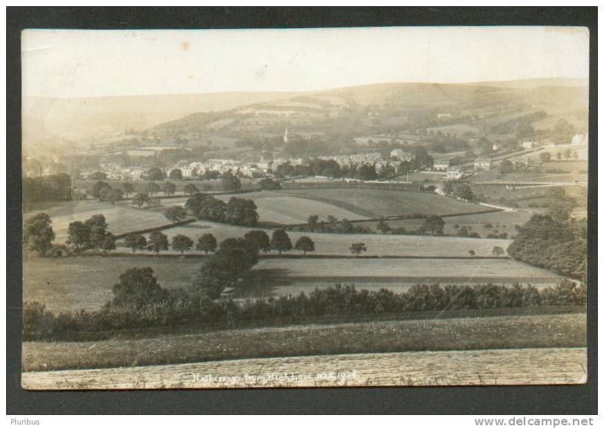 HATHERSAGE,   OLD POSTCARD 1936 - Derbyshire