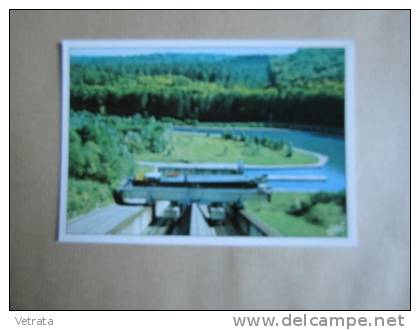 Carte Postale :  Plan Incliné Transversal Du Canal De La - Arzviller