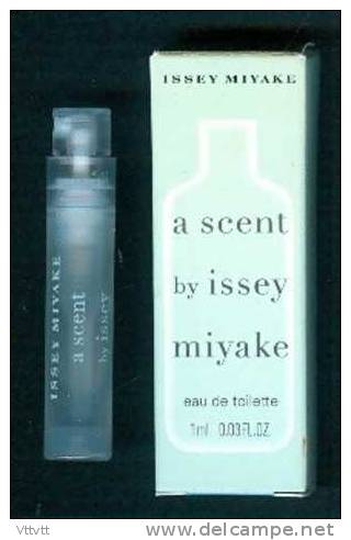 A SCENT BY ISSEY MIYAKE, Eau De Toilette, Echantillon Avec Boite, 1 Ml - Miniatures Femmes (avec Boite)