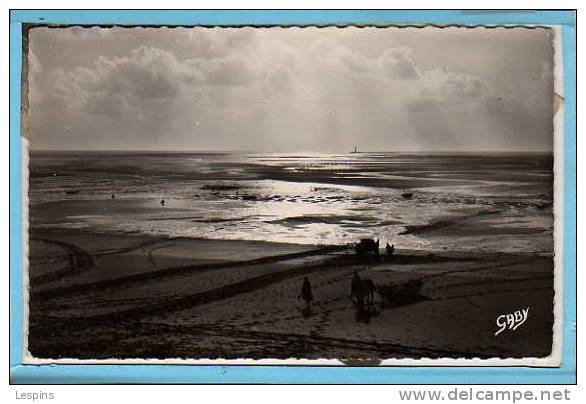 50 - BLAINVILLE SUR MER - Coucher De Soleil Sur Le Sennéquet - 1957 - Blainville Sur Mer