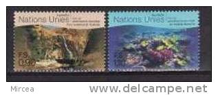 C1156 - NU Geneve 1999 - Yv. No.379-80 Neufs** - Unused Stamps