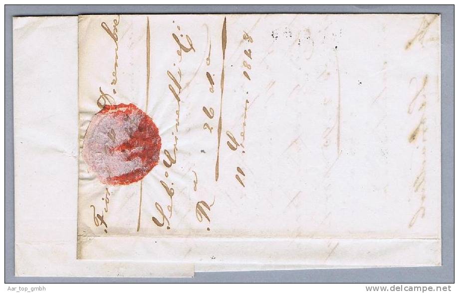 Heimat UR Flühlen 1847-12-24 Vorphila-Brief Nach Magadino - ...-1845 Vorphilatelie