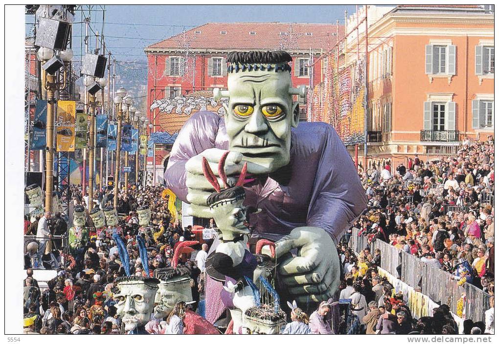 Cpm Themes Fetes Carnaval   De Nice - Carnaval