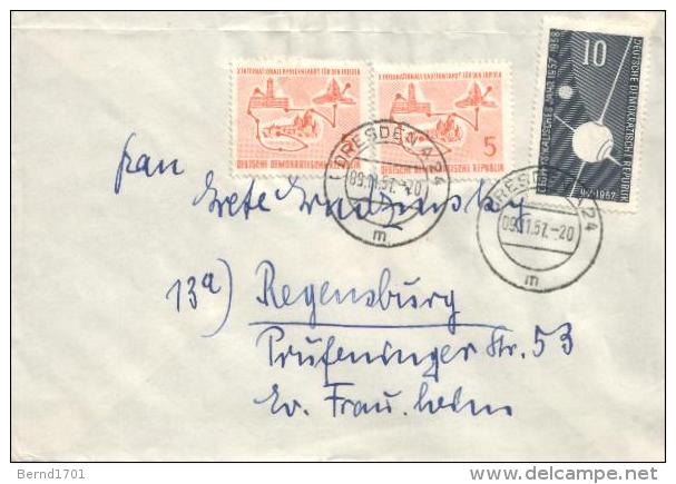 DDR / GDR - Umschlag Echt Gelaufen / Cover Used (x375)- - Storia Postale