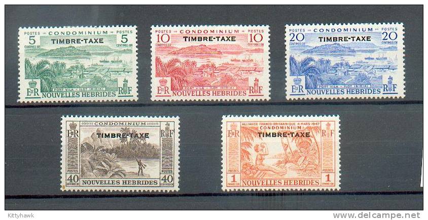 NH 70 - YT Taxe 36 à 40 * - Timbres-taxe