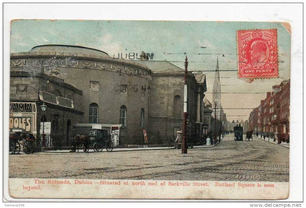 Dublino  The  Rotunda   Sackville Street - Dublin