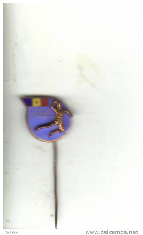 Romania Old Pin Badge , Romanian Handball Federation - Pallamano