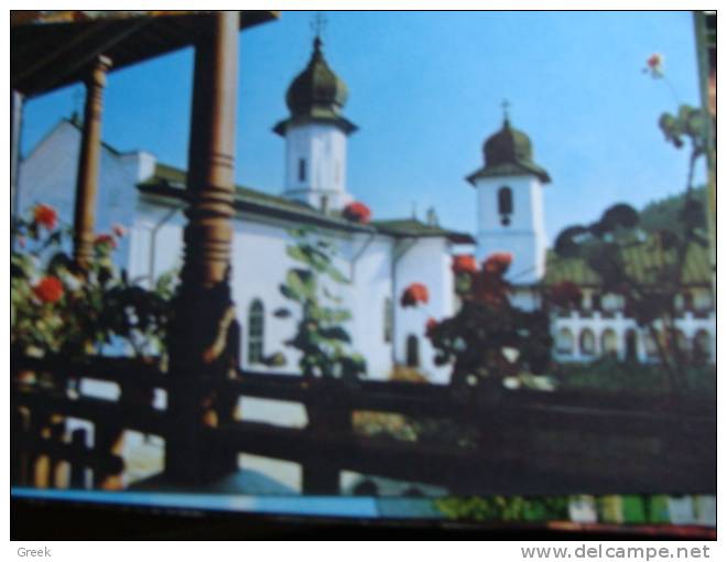 L'église Monastère D'Agapia - Roemenië