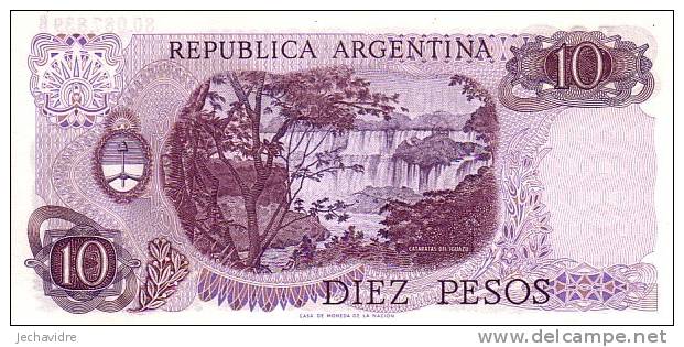 ARGENTINE   10 Pesos  Non Daté  (1970-1973)   Pick 289    ***** BILLET  NEUF ***** - Argentina