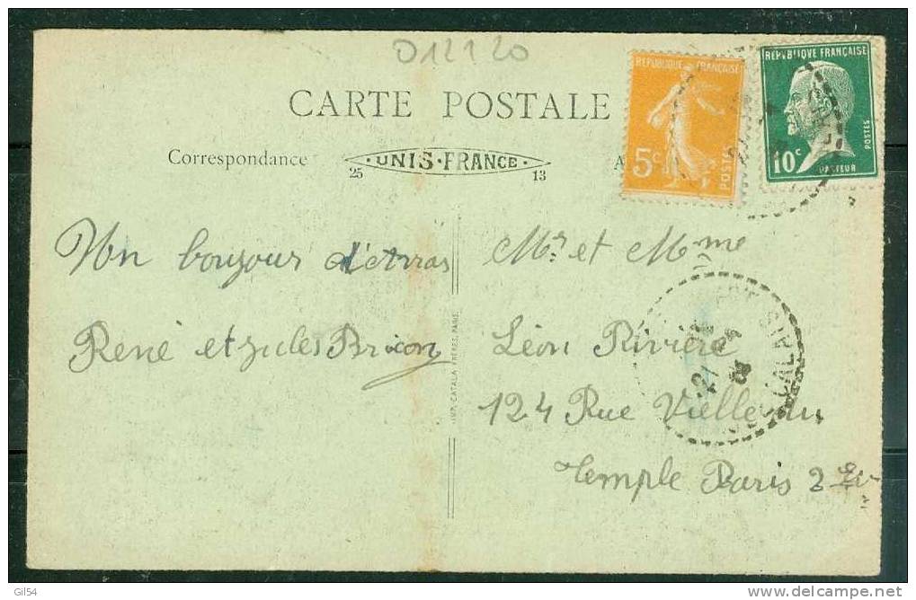 lot de 13 lettres ou cpa affranchies par Type pasteur seul ou en composition , tout est scanné - ac57