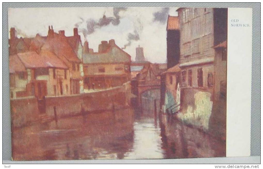 OLD NORWICH - Raphael Tuck & Sons "Art" Postcard  Series 698 - Norwich