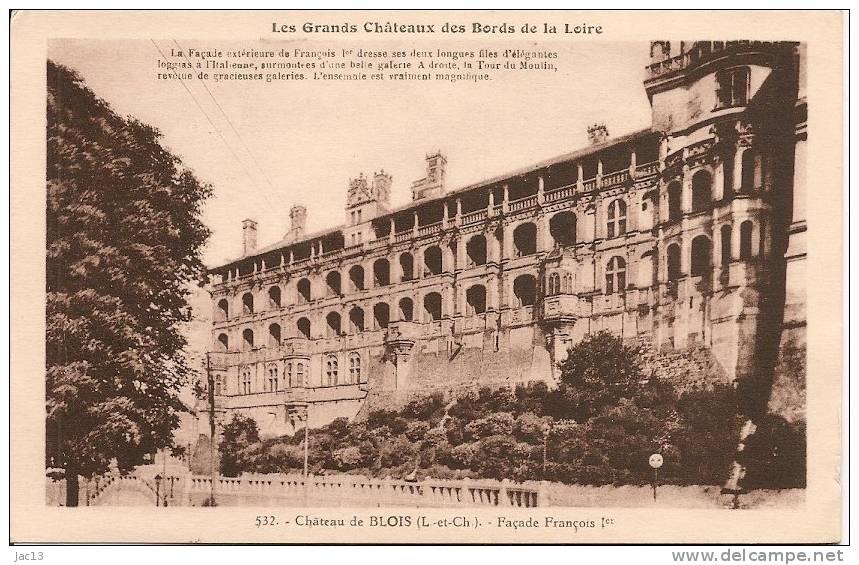 L700_2103 - Blois - Le Château - 532 Façade François 1er - Blois