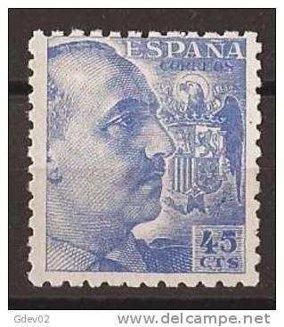 926-A944-CG.España.Spain.Espagne.FRANCO.1940/45 .(Ed   926**) Sin Charnela.MUY BONITO - Nuevos