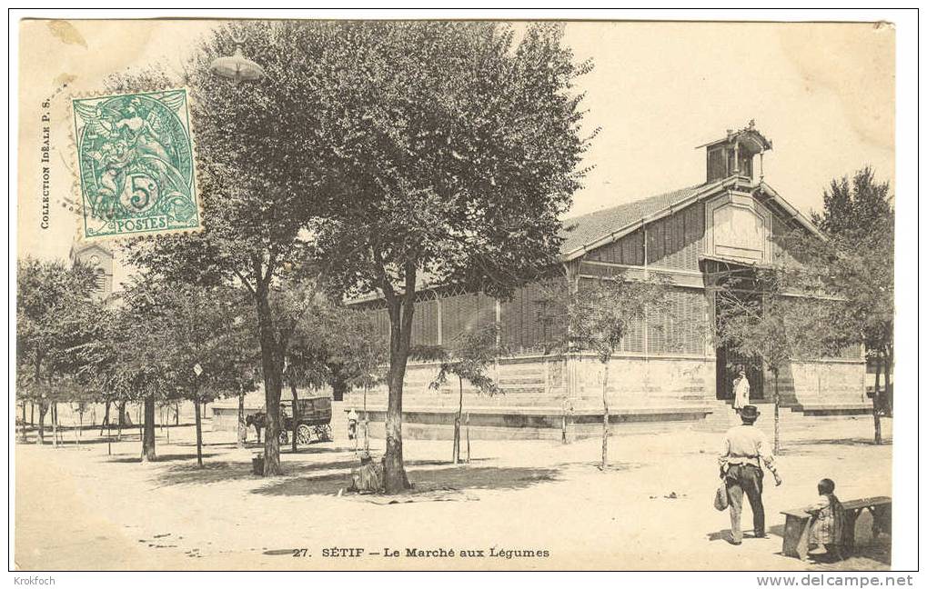 Setif - Marché Arabe - Légumes - Sétif