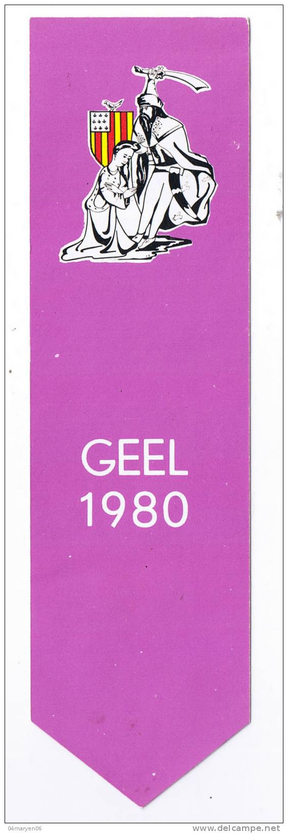 -GEEL.-BLADWIJZER - 1980 - ST. - DIMPNAOMMEGANG - Geel