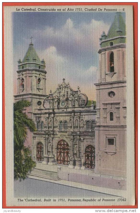 E029, Cristobal , The Cathedral , 17062 , Panama , Non Circulée - Panama