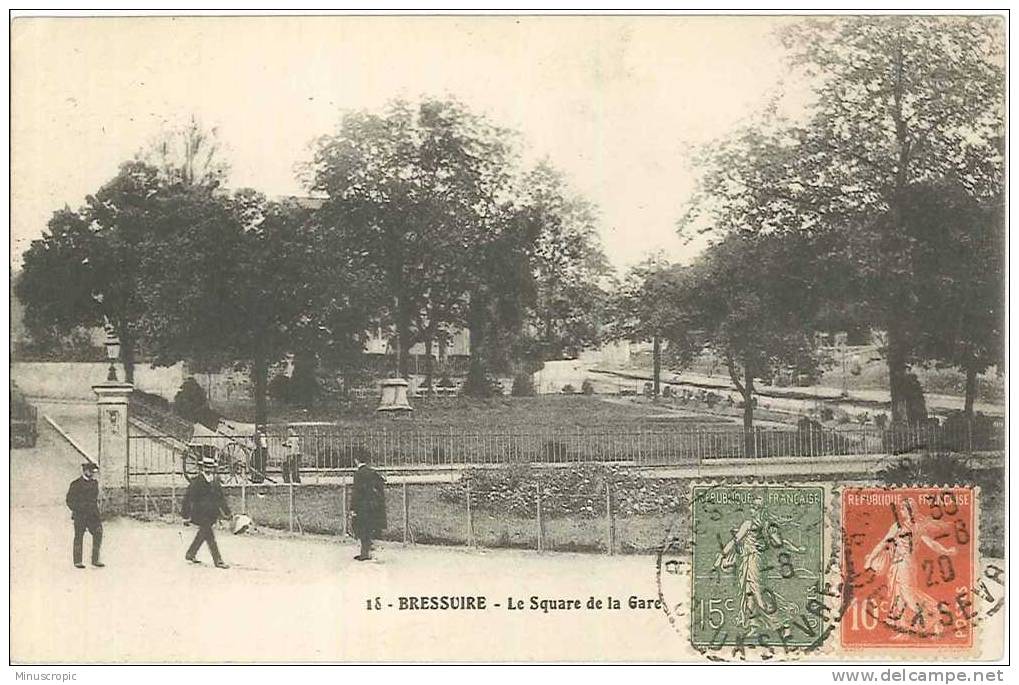 CPA 79 - Bressuire - Le Square De La Gare - Bressuire