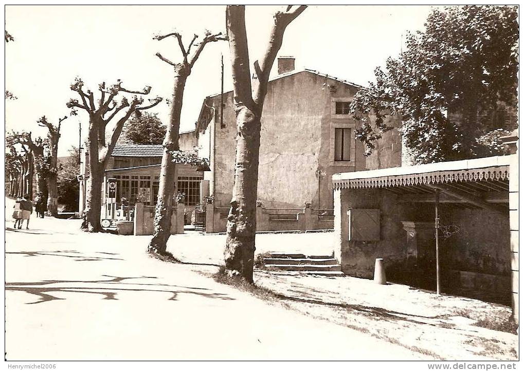 11 Aude Escuillens Café Tabac Le Lavoir Pompe A Essence Vers Narbonne, Ed Du Sud Est Marseille - Otros & Sin Clasificación