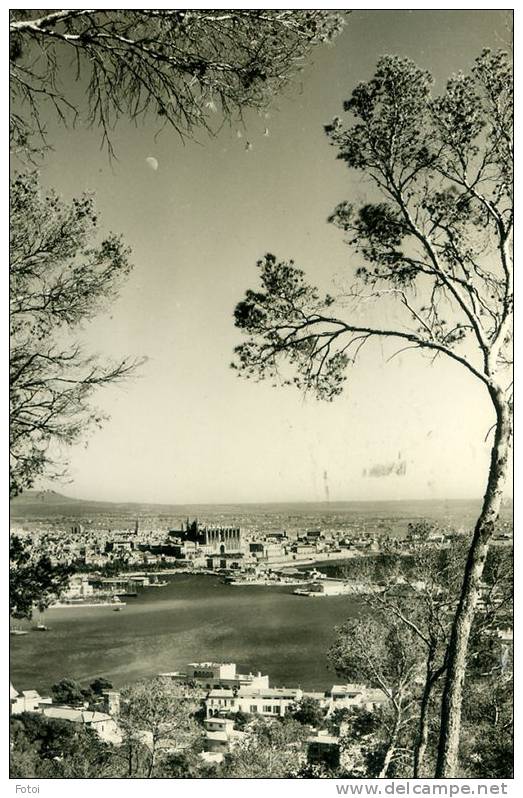 PHOTO POSTCARD MALLORCA PALMA SPAIN  ESPANA CARTE POSTALE STAMPED TIMBRE - La Palma