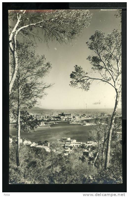 PHOTO POSTCARD MALLORCA PALMA SPAIN  ESPANA CARTE POSTALE STAMPED TIMBRE - La Palma