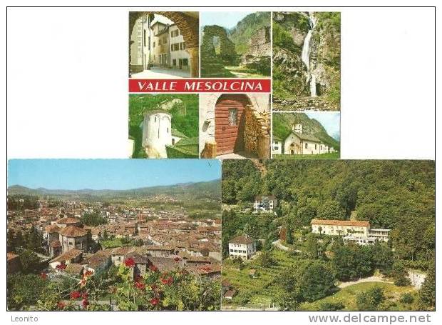 Mesolcina Mte. Lema Lavertezzo Mendrisio Monti 5 Ansichtskarten Tessin Ab 1969 - Lavertezzo 